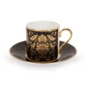 Royal Collection Shop Acanthus Black Coffee Cup And Saucer Discount