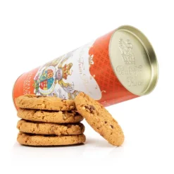 Royal Collection Shop Buckingham Palace Hazelnut And Chocolate Chip Biscuit Tube Online