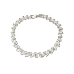 Royal Collection Shop Buckingham Palace Slim Oval Crystal Bracelet Hot