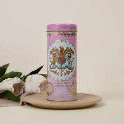 Royal Collection Shop Buckingham Palace Strawberry And Clotted Cream Shortbread Biscuit Tin Hot