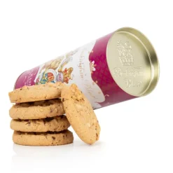 Royal Collection Shop Buckingham Palace White Chocolate And Raspberry Biscuit Tube Sale