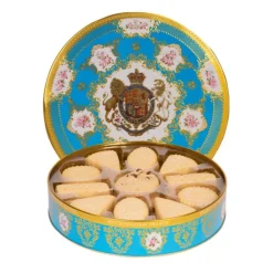 Royal Collection Shop Coat Of Arms Shortbread Biscuit Tin New
