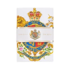 Royal Collection Shop Coat Of Arms Tea Towel Outlet