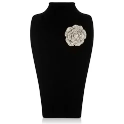 Royal Collection Shop Crystal Rose Brooch Hot