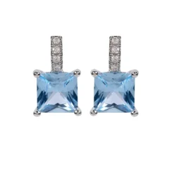 Royal Collection Shop Crystal Square Drop Earrings Best