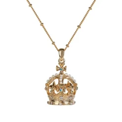 Royal Collection Shop Gold Crown Necklace Best