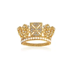 Royal Collection Shop Gold Diadem Crown Brooch Online