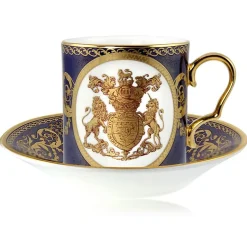 Royal Collection Shop Lustre Cobalt Coffee Cup And Saucer Set Best