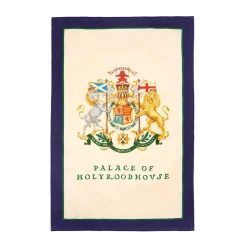 Royal Collection Shop Palace Of Holyroodhouse Crest Tea Towel Sale
