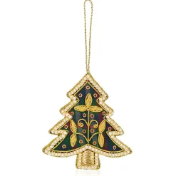 Royal Collection Shop Palace Of Holyroodhouse Tartan Christmas Tree Decoration New