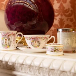 Royal Collection Shop Queen Elizabeth Ii Commemorative Teacup And Saucer Clearance