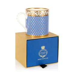 Royal Collection Shop Sevres Blue Coffee Mug Fashion