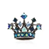 Royal Collection Shop Small Blue Crystal Crown Brooch Discount