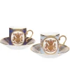 Royal Collection Shop Special Edition Lustre Purple And Blue Coffee Cup And Saucer Sale