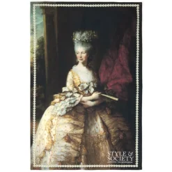 Royal Collection Shop Style & Society Queen Charlotte Tea Towel Hot