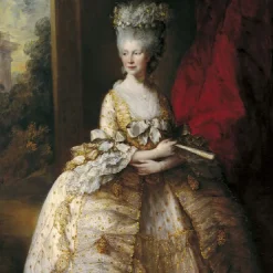 Royal Collection Shop Style & Society Queen Charlotte Tea Towel Hot