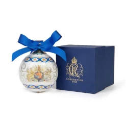 Royal Collection Shop The Coronation China Bauble Clearance