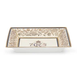 Royal Collection Shop The King'S 75Th Birthday Limited Edition Navy Tray Discount