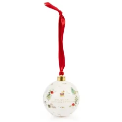 Royal Collection Shop The Palace Of Holyroodhouse Fine Bone China Bauble Outlet