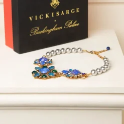 Royal Collection Shop Vicki Sarge Blue And Grey Pearl Necklace Clearance
