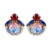 Royal Collection Shop Vicki Sarge Red, White And Blue Stud Earrings Online